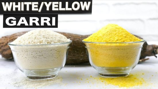 Variety of Garri